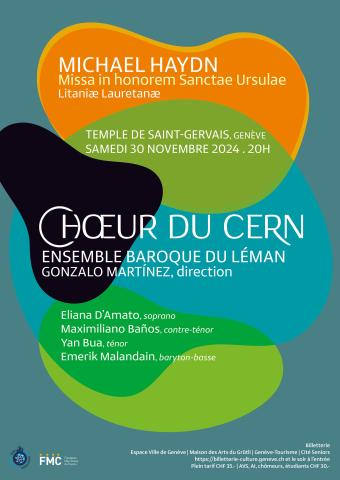 Affiche concert Geneve